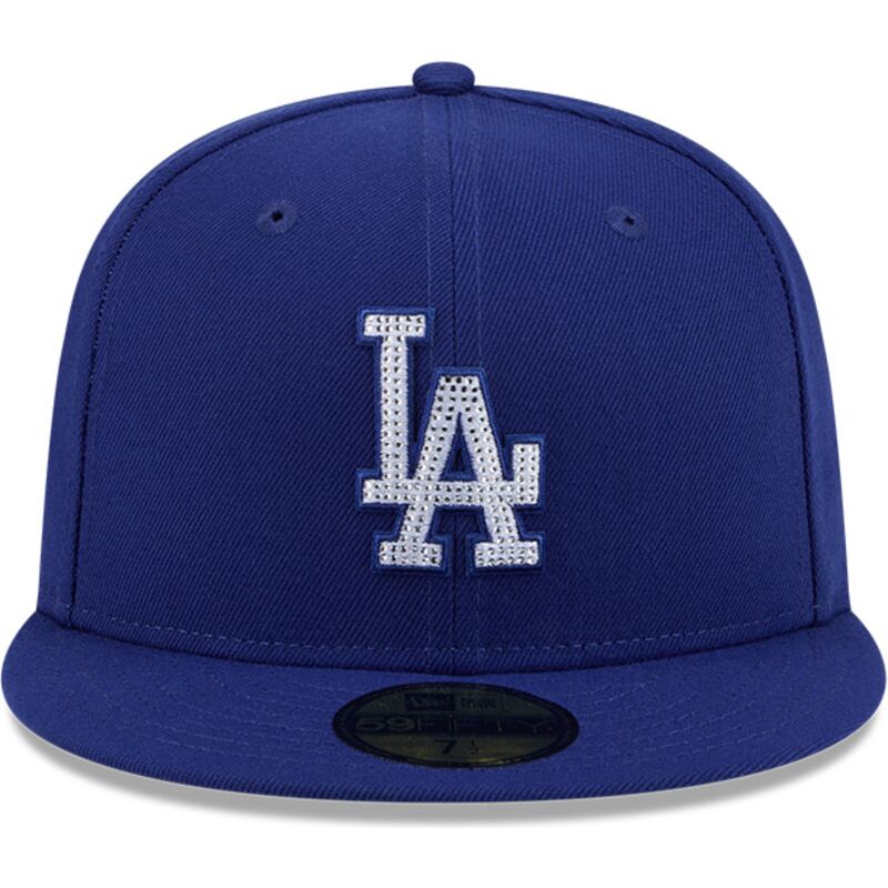 kapa-ravna-plava-prilagodena-59fifty-rhinstone-badge-los-angeles-dodgers-mlb-new-era