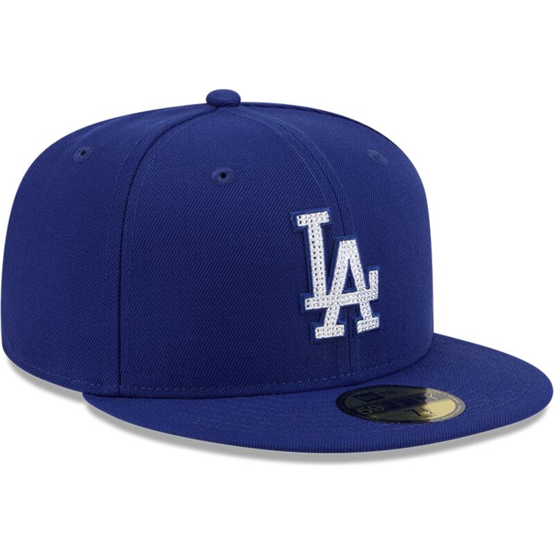 kapa-ravna-plava-prilagodena-59fifty-rhinstone-badge-los-angeles-dodgers-mlb-new-era