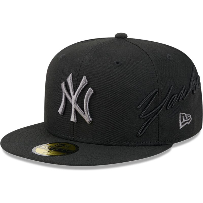 kapa-ravna-crna-prilagodena-59fifty-side-script-new-york-yankees-mlb-new-era