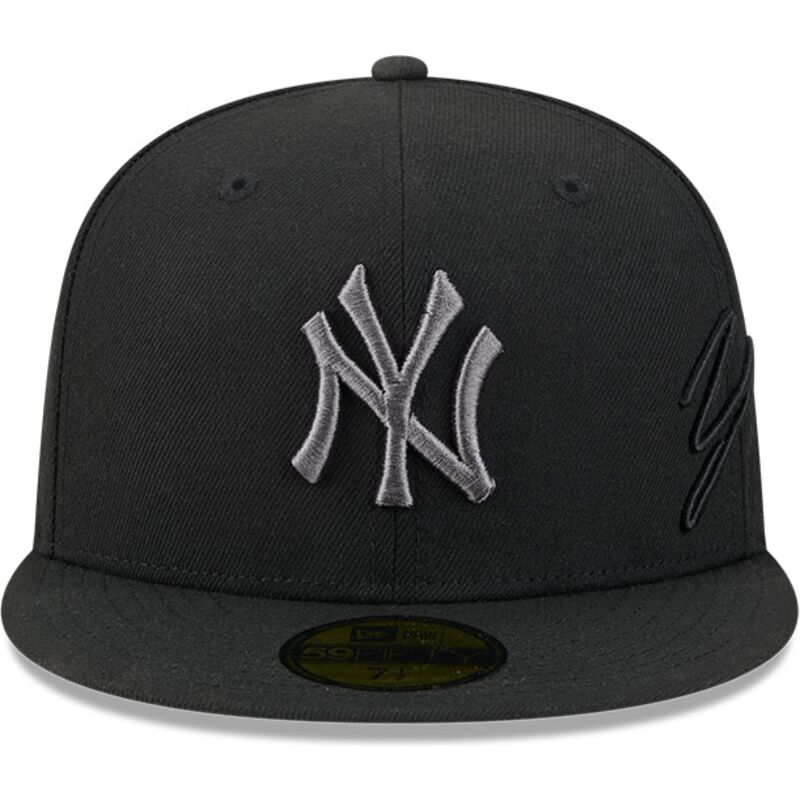 kapa-ravna-crna-prilagodena-59fifty-side-script-new-york-yankees-mlb-new-era