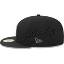 kapa-ravna-crna-prilagodena-59fifty-side-script-new-york-yankees-mlb-new-era