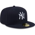 kapa-ravna-mornarsko-plava-prilagodena-59fifty-rhinestone-badge-new-york-yankees-mlb-new-era