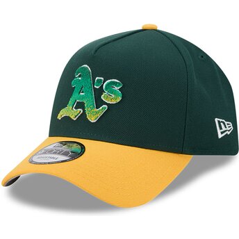 Kapa zaobljena zelena snapback 9FORTY A Frame NA Lifestyle F1 Oakland Athletics MLB New Era