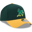 kapa-zaobljena-zelena-snapback-9forty-a-frame-na-lifestyle-f1-oakland-athletics-mlb-new-era