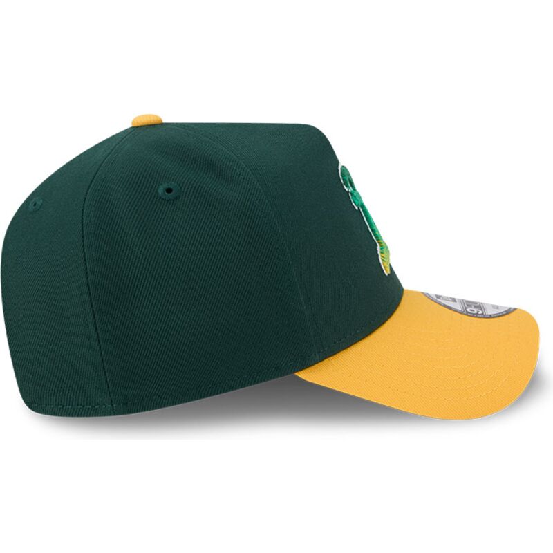 kapa-zaobljena-zelena-snapback-9forty-a-frame-na-lifestyle-f1-oakland-athletics-mlb-new-era