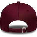 kapa-zaobljena-crvena-podesiv-rosa-9forty-metallic-new-york-yankees-mlb-new-era