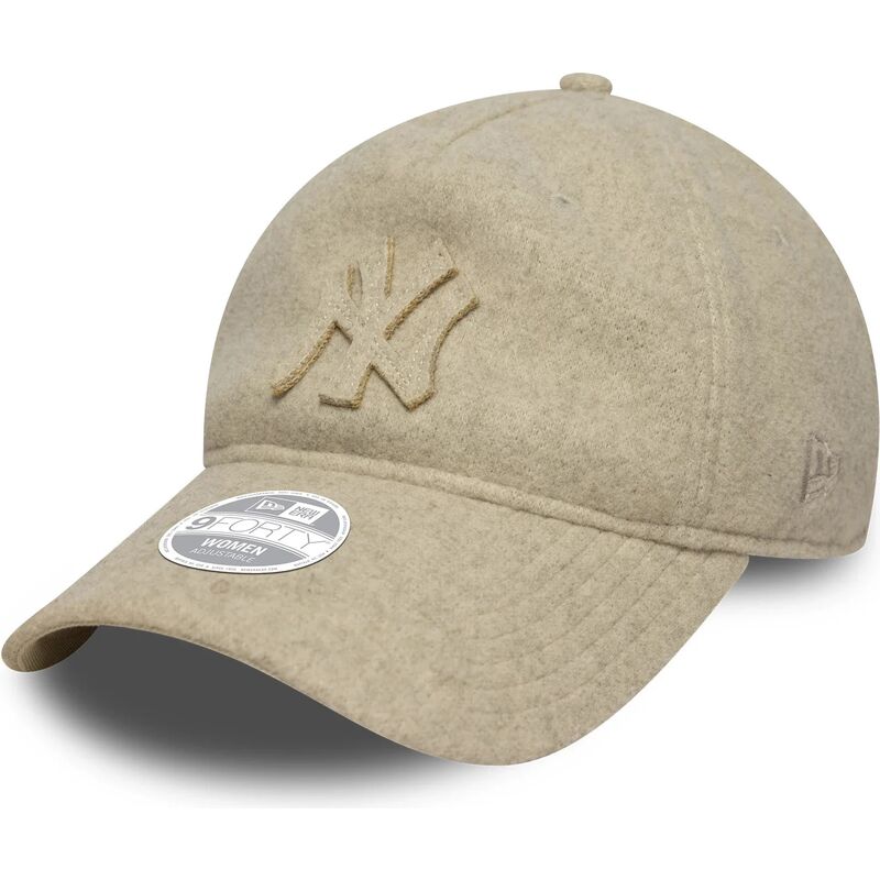 kapa-zaobljena-bez-podesiv-9twenty-a-frame-melton-luxe-new-york-yankees-mlb-new-era