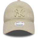 kapa-zaobljena-bez-podesiv-9twenty-a-frame-melton-luxe-new-york-yankees-mlb-new-era