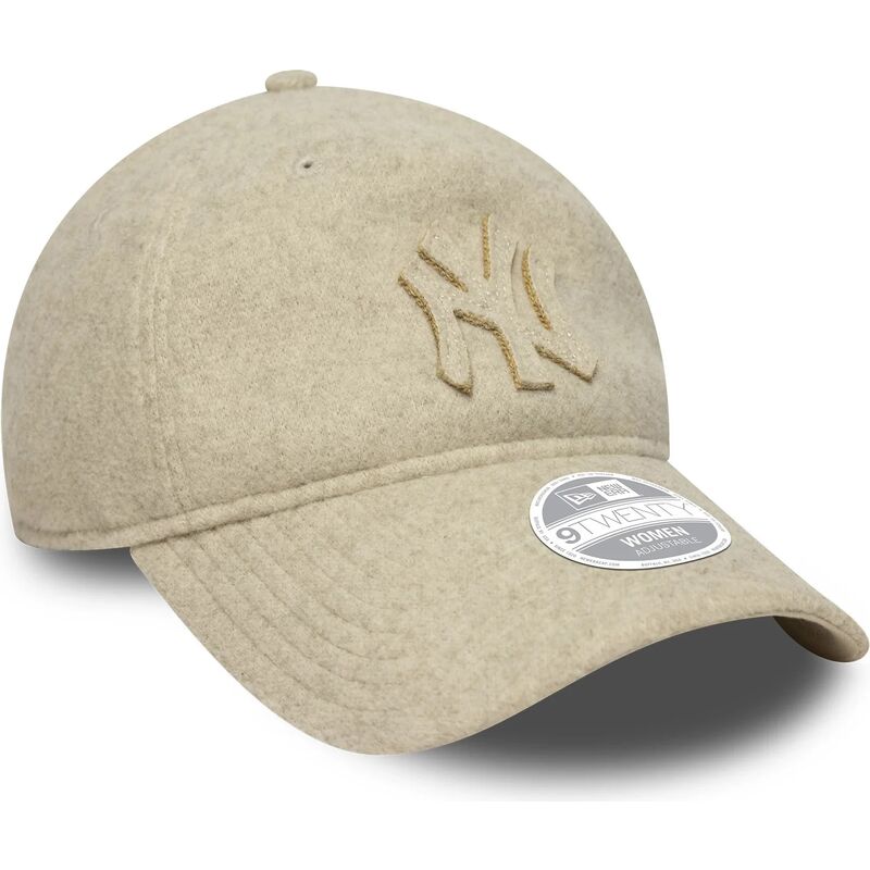 kapa-zaobljena-bez-podesiv-9twenty-a-frame-melton-luxe-new-york-yankees-mlb-new-era
