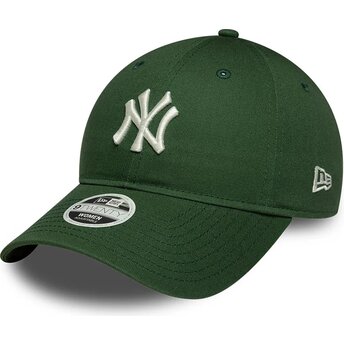 Kapa zaobljena zelena podesiv 9TWENTY League Essential Midi New York Yankees MLB New Era