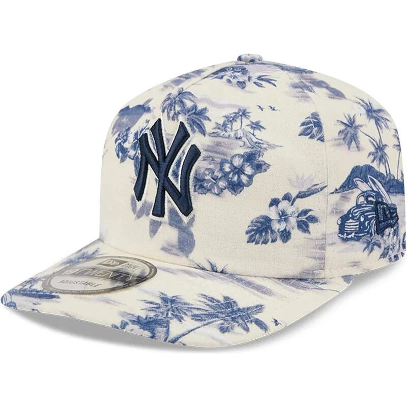kapa-zaobljena-mornarsko-plava-snapback-19twenty-tropics-new-york-yankees-mlb-new-era