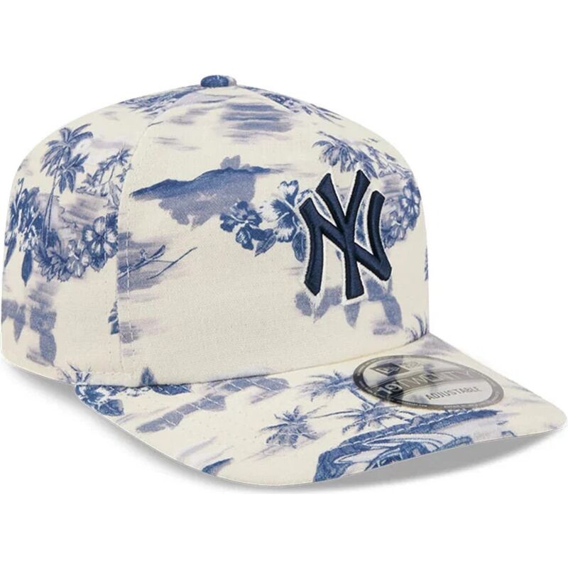 kapa-zaobljena-mornarsko-plava-snapback-19twenty-tropics-new-york-yankees-mlb-new-era