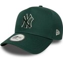 kapa-zaobljena-zelena-snapback-e-frame-team-outline-new-york-yankees-mlb-new-era