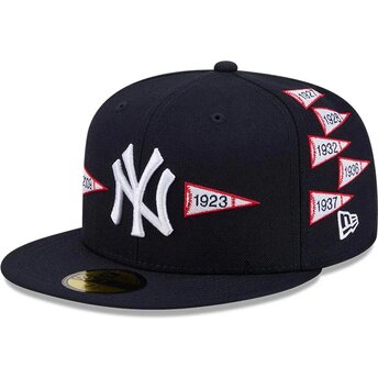 Kapa ravna mornarsko plava prilagođena 59FIFTY Spike Lee Flags New York Yankees MLB New Era