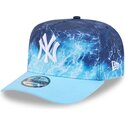 kapa-zaobljena-plava-snapback-9fifty-a-frame-deep-water-new-york-yankees-mlb-new-era