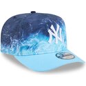 kapa-zaobljena-plava-snapback-9fifty-a-frame-deep-water-new-york-yankees-mlb-new-era
