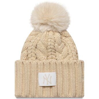 Kapa pompom bež za djecu Cable New York Yankees MLB New Era