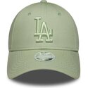 kapa-zaobljena-zelena-podesiv-9forty-league-essential-los-angeles-dodgers-mlb-new-era