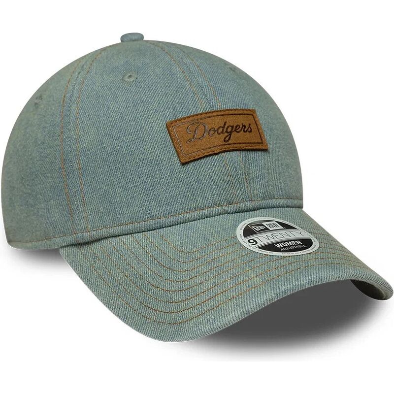 kapa-zaobljena-plava-podesiv-9twenty-denim-los-angeles-dodgers-mlb-new-era