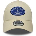 kapa-zaobljena-krem-podesiv-9forty-patch-los-angeles-dodgers-mlb-new-era