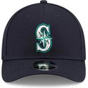 kapa-zaobljena-mornarsko-plava-snapback-9forty-m-crown-player-replica-seattle-mariners-mlb-new-era
