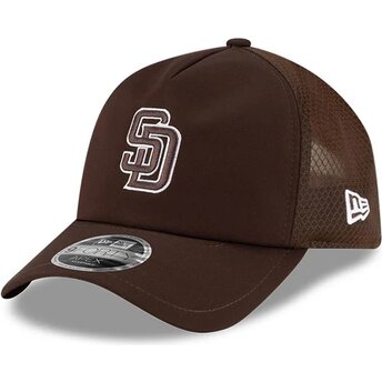 Kapa zaobljena smeđa snapback 9FORTY APEX Batting Practice San Diego Padres MLB New Era