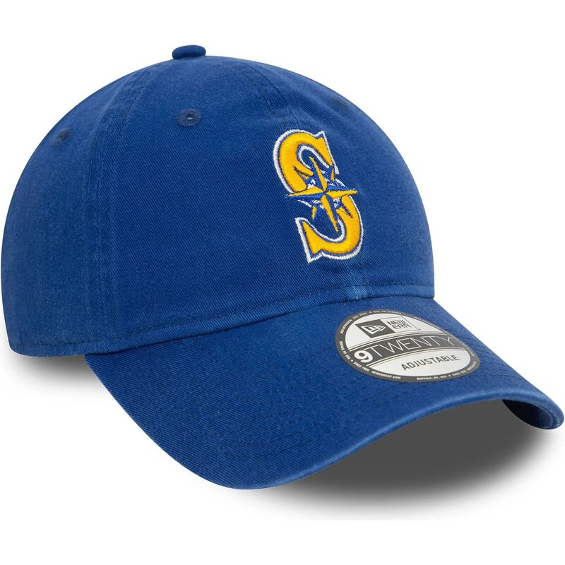 kapa-zaobljena-plava-podesiv-9twenty-core-classic-seattle-mariners-mlb-new-era