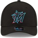 kapa-zaobljena-crna-snapback-9forty-m-crown-player-replica-miami-marlins-mlb-new-era