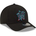 kapa-zaobljena-crna-snapback-9forty-m-crown-player-replica-miami-marlins-mlb-new-era