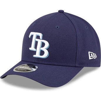 Kapa zaobljena mornarsko plava snapback 9FORTY M-Crown Player Replica Tampa Bay Rays MLB New Era