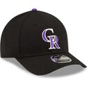 kapa-zaobljena-crna-snapback-9forty-m-crown-player-replica-colorado-rockies-mlb-new-era