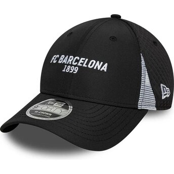 Kapa zaobljena crna snapback 9FORTY M-Crown Featherweight Poly FC Barcelona LALIGA New Era