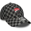 kapa-zaobljena-crna-podesiv-9twenty-check-ducati-motor-motogp-new-era