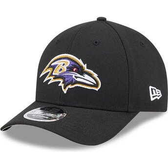 Kapa zaobljena crna snapback 9FORTY M-Crown Team Baltimore Ravens NFL New Era