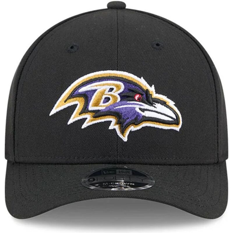 kapa-zaobljena-crna-snapback-9forty-m-crown-team-baltimore-ravens-nfl-new-era