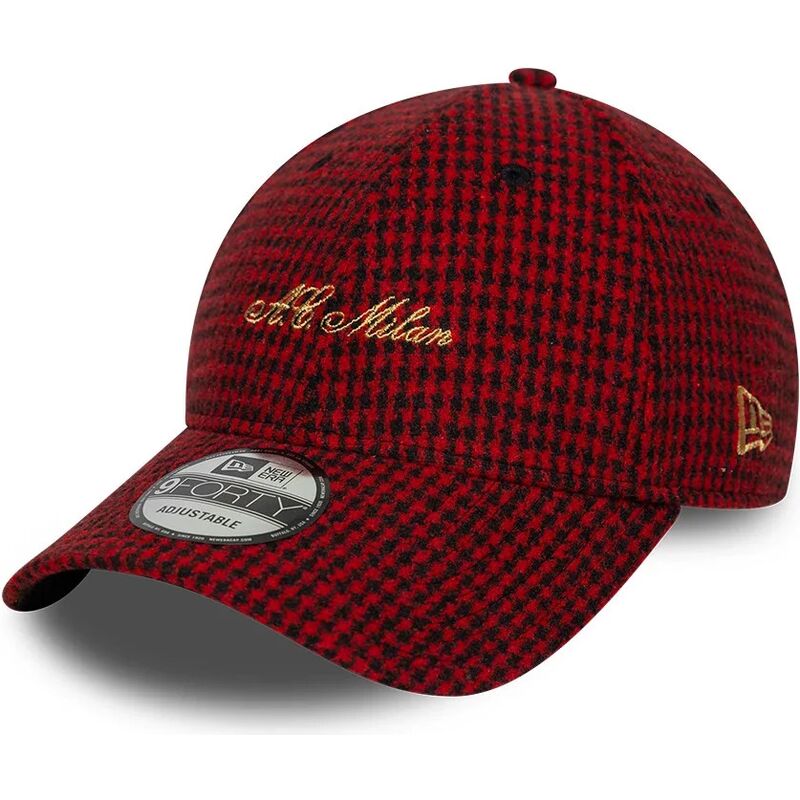 kapa-zaobljena-crvena-podesiv-9forty-houndstooth-ac-milan-serie-a-new-era