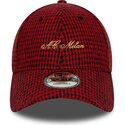 kapa-zaobljena-crvena-podesiv-9forty-houndstooth-ac-milan-serie-a-new-era