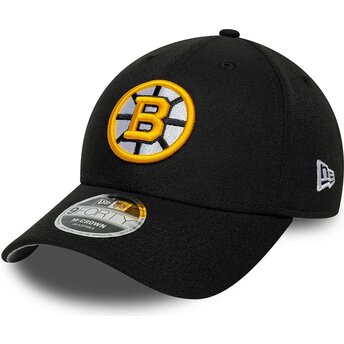 Kapa zaobljena crna snapback 9FORTY M-Crown Team Boston Bruins NHL New Era