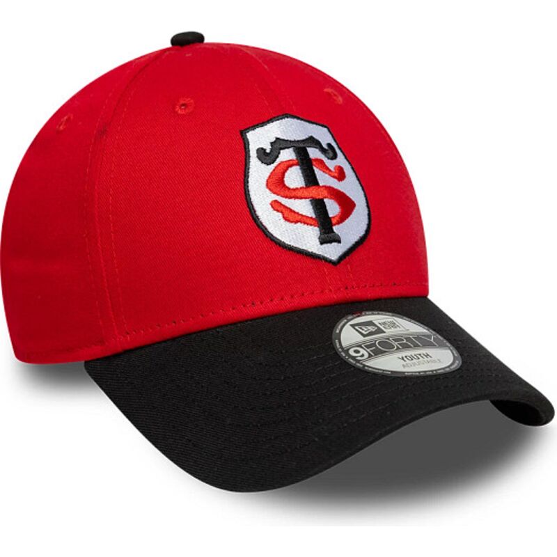 kapa-zaobljena-crvena-snapback-za-djecu-9forty-team-stade-toulousain-top-14-new-era