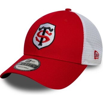 Kapa zaobljena crvena podesiv 9FORTY League Stade Toulousain Top 14 New Era