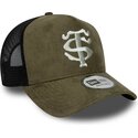kapa-zaobljena-zelena-snapback-e-frame-faux-suede-stade-toulousain-top-14-new-era