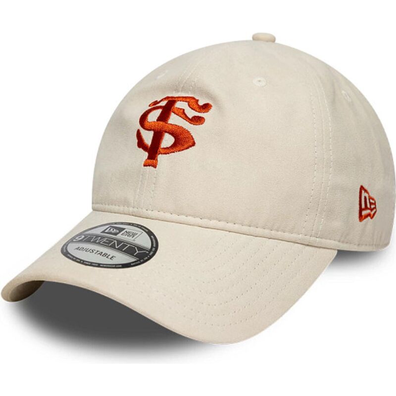 kapa-zaobljena-bez-podesiv-9twenty-faux-suede-stade-toulousain-top-14-new-era