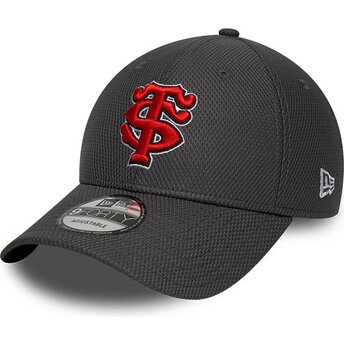 Kapa zaobljena siva snapback 9FORTY Diamond Era Stade Toulousain Top 14 New Era