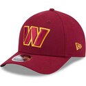 kapa-zaobljena-crvena-snapback-9forty-m-crown-team-washington-commanders-nfl-new-era