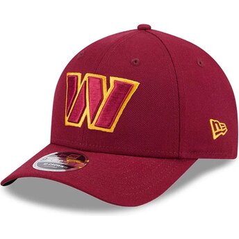 Kapa zaobljena crvena snapback 9FORTY M-Crown Team Washington Commanders NFL New Era