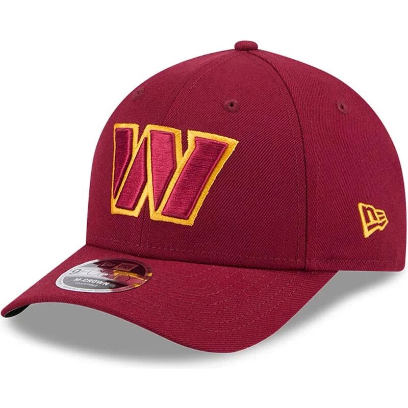 kapa-zaobljena-crvena-snapback-9forty-m-crown-team-washington-commanders-nfl-new-era