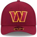 kapa-zaobljena-crvena-snapback-9forty-m-crown-team-washington-commanders-nfl-new-era