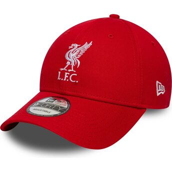 Kapa zaobljena crvena podesiv 9FORTY Core Liverpool Football Club Premier League New Era