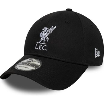 Kapa zaobljena crna podesiv 9FORTY Core Liverpool Football Club Premier League New Era
