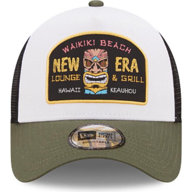 kapa-zaobljena-zelena-snapback-a-frame-location-icon-hawaii-new-era